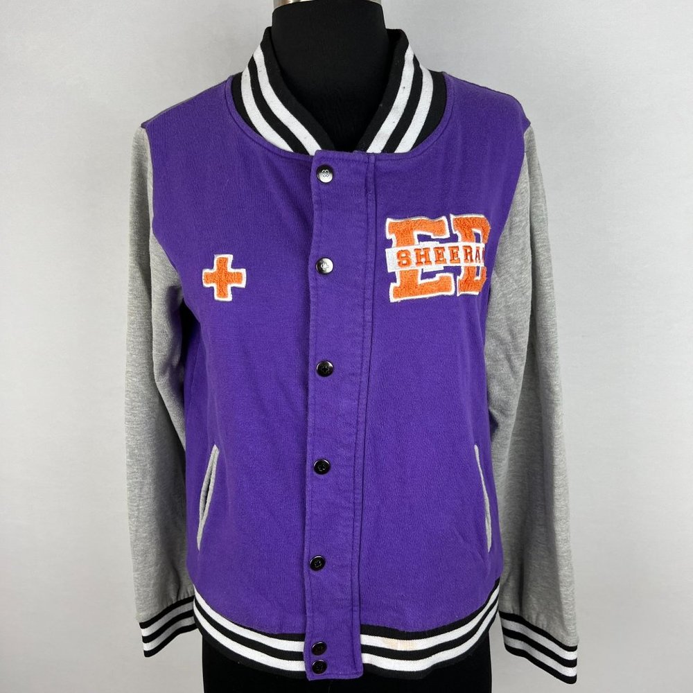 Ed Sheeran Letterman Patches Jacket Large